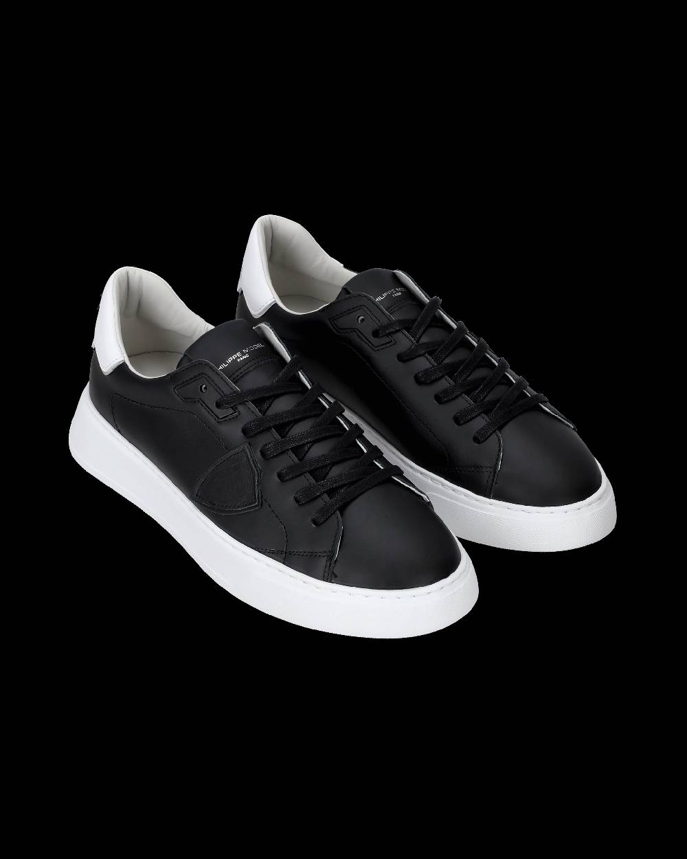 Philippe Model Sneaker bassa Temple uomo - nero e bianco