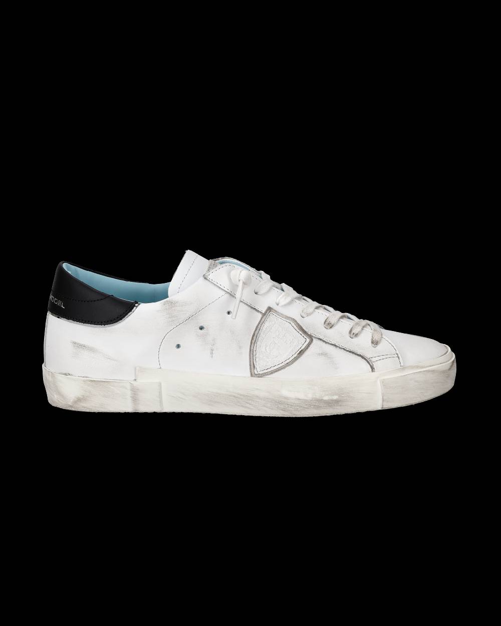 Philippe Model Sneaker bassa Prsx uomo - bianco e nero Nuova