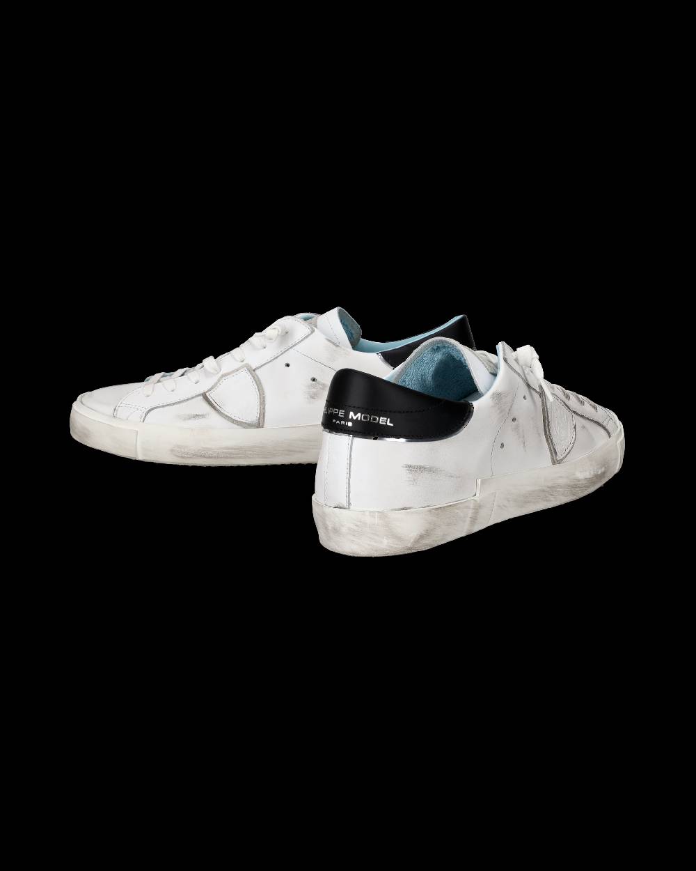 Philippe Model Sneaker bassa Prsx uomo - bianco e nero Nuova