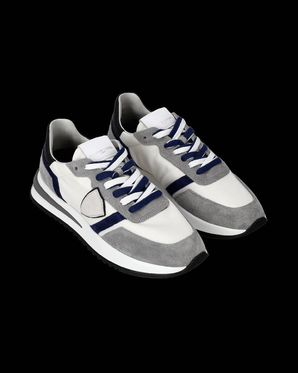 Philippe Model Sneaker basse Tropez 2.1 uomo - bianco e blu Moda