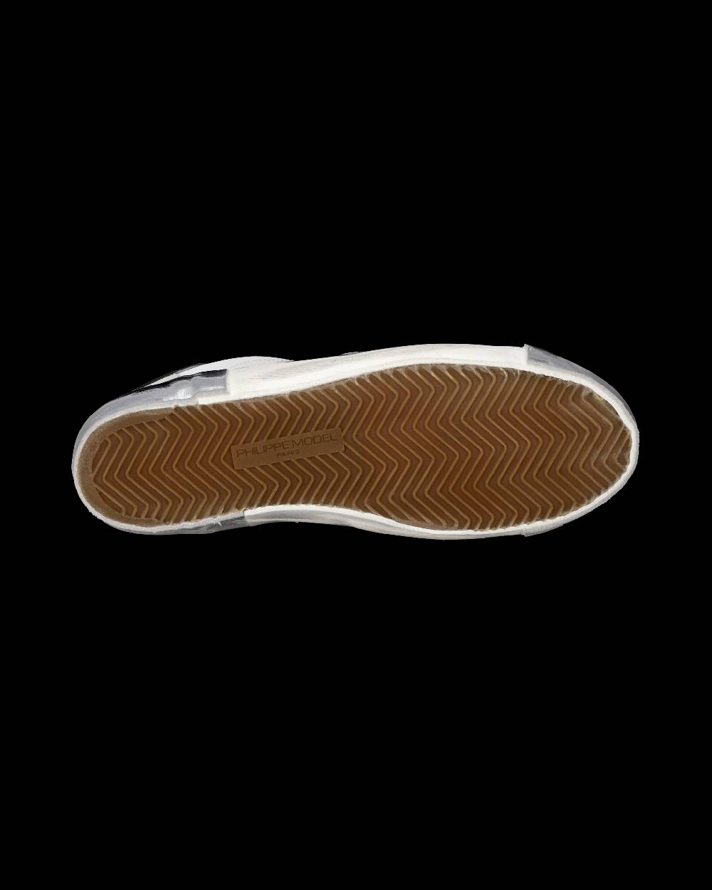Philippe Model Sneaker bassa Prsx uomo - bianco e argento Spedizione gratuita