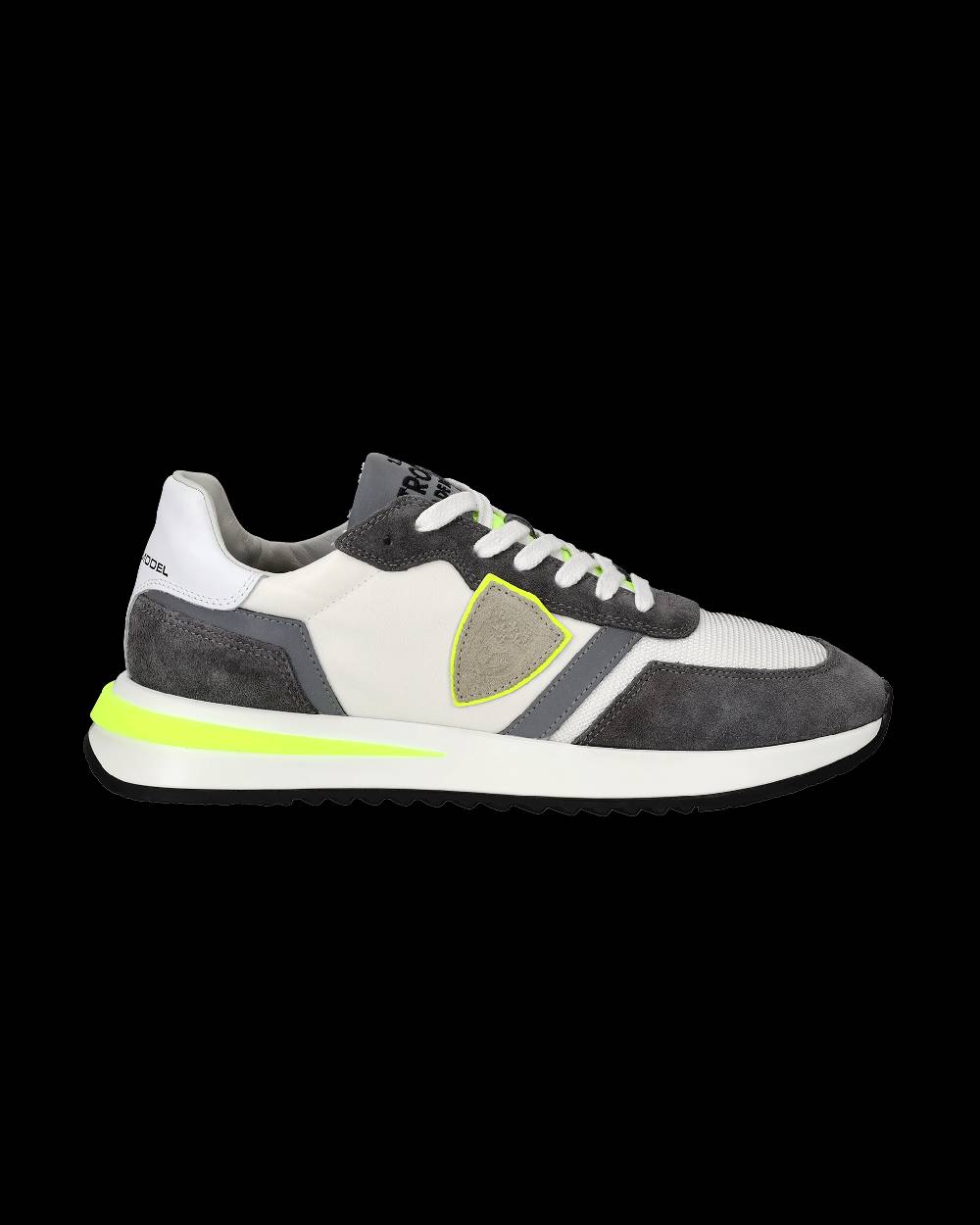 Philippe Model Sneakers Tropez 2.1 da Uomo Bianche e Grigie in Tessuto Tecnico Negozio online di fabbrica