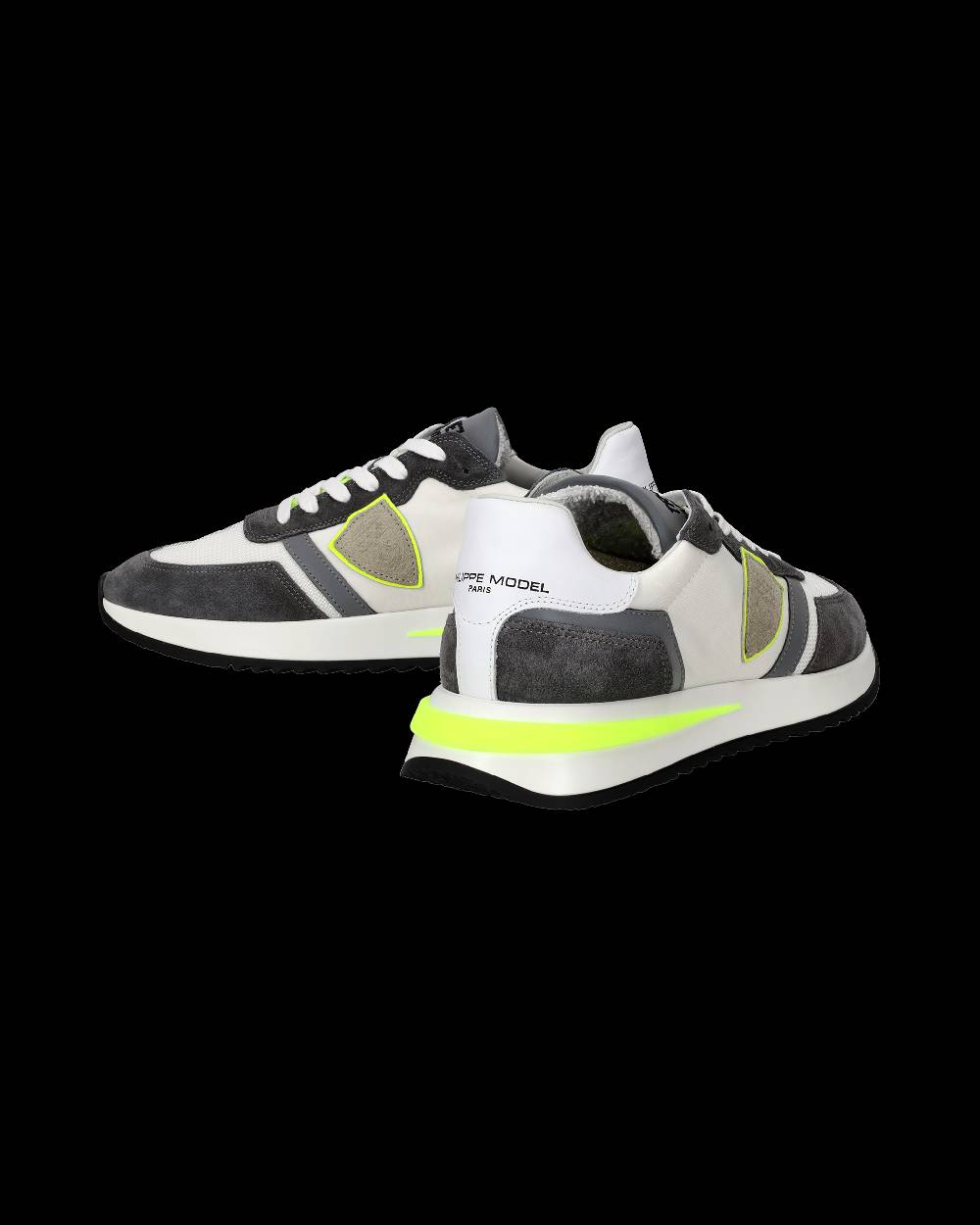 Philippe Model Sneakers Tropez 2.1 da Uomo Bianche e Grigie in Tessuto Tecnico Negozio online di fabbrica