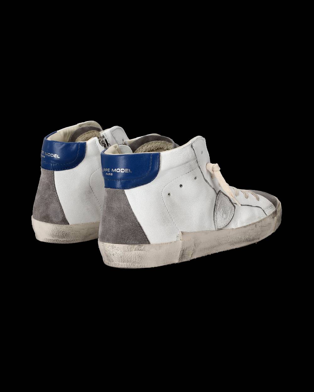 Philippe Model Sneaker high Prsx uomo - bianco e grigio Comprare a buon mercato