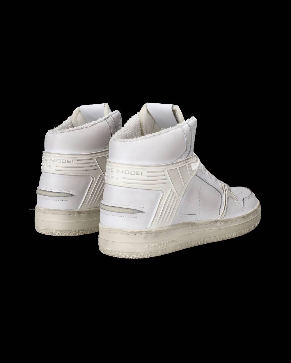 Philippe Model Sneakers Alte La Grande da Uomo Bianche in Pelle Shopping online