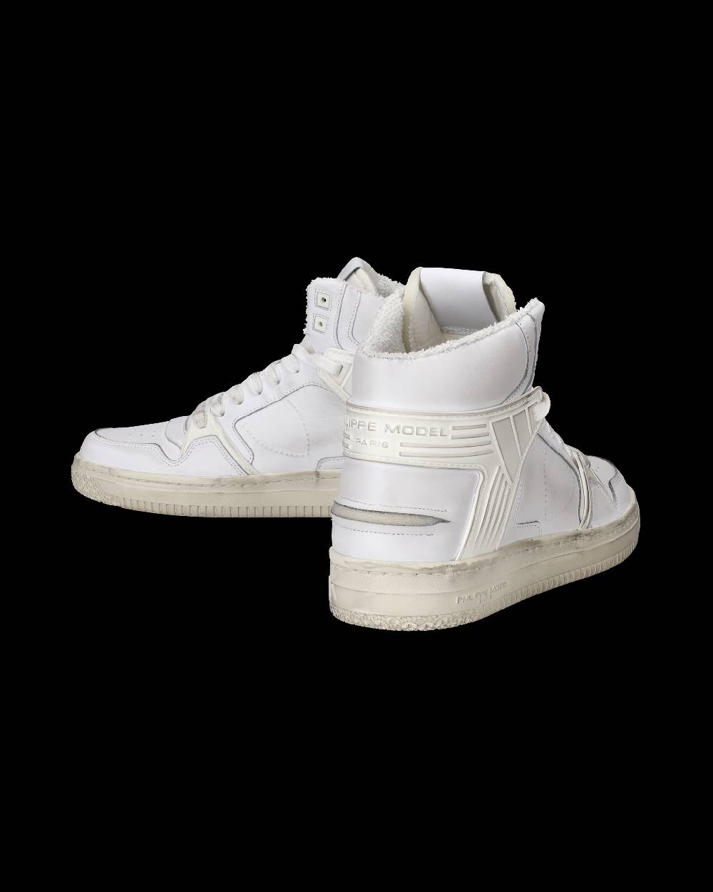 Philippe Model Sneakers Alte La Grande da Uomo Bianche in Pelle Shopping online