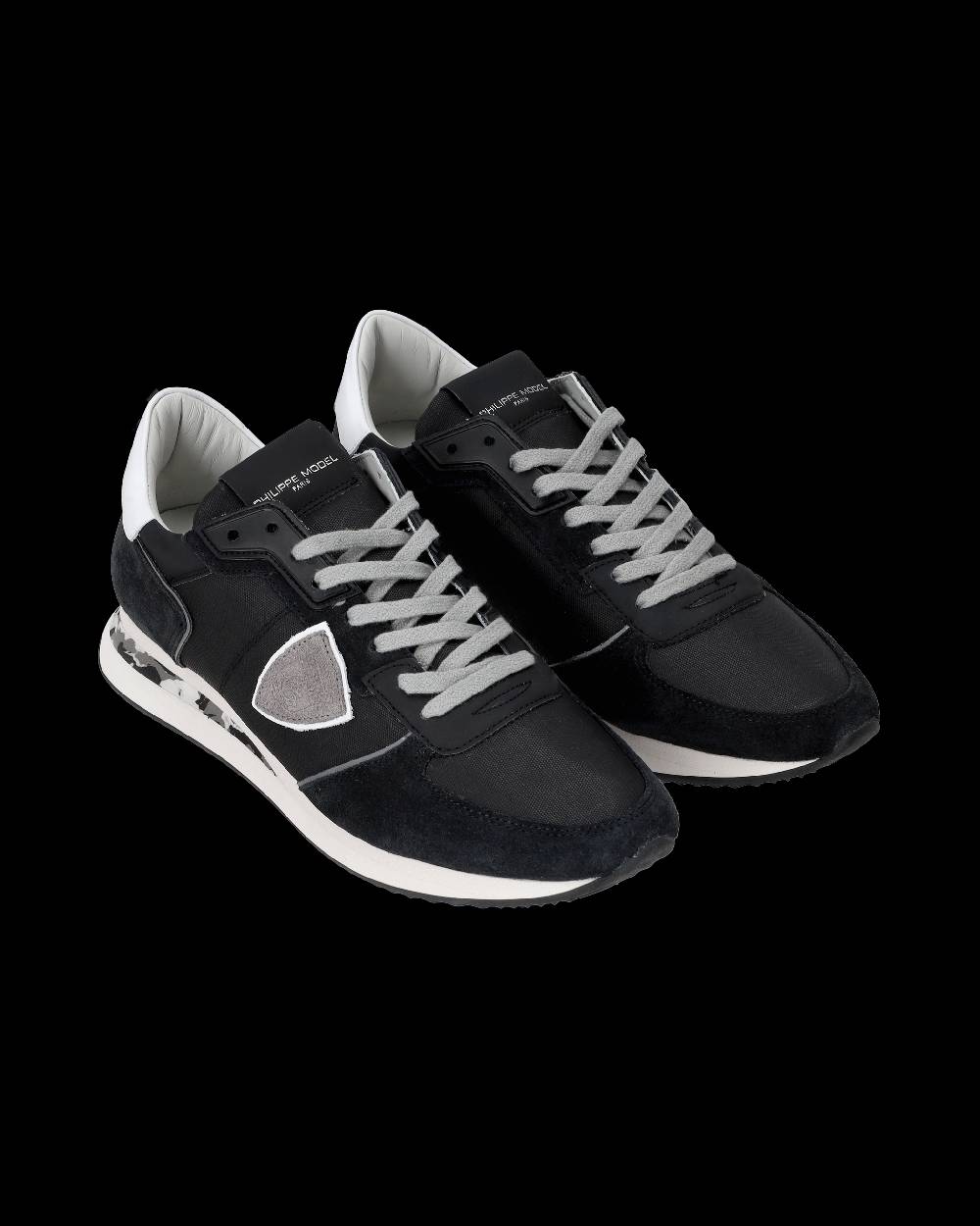 Philippe Model Sneakers Trpx Nere da Uomo in Tessuto Tecnico Black Friday