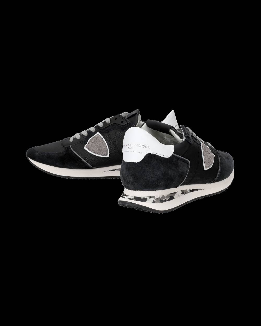 Philippe Model Sneakers Trpx Nere da Uomo in Tessuto Tecnico Black Friday