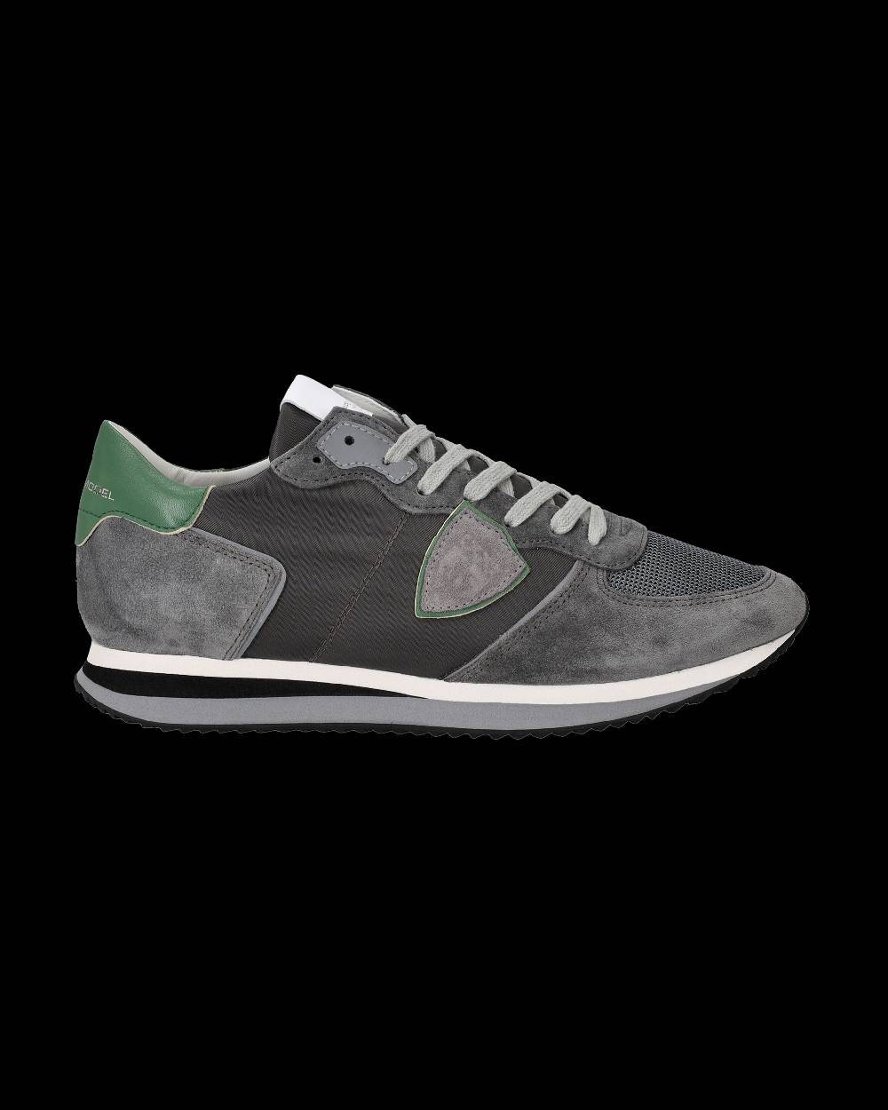 Philippe Model Sneaker basse Trpx uomo - antracite e verde Offerta San Valentino