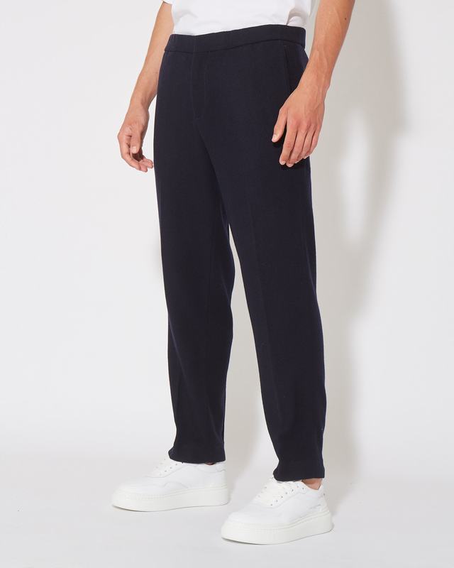 Philippe Model Pantaloni CESAR da Uomo Blu in Lana Offerta migliore