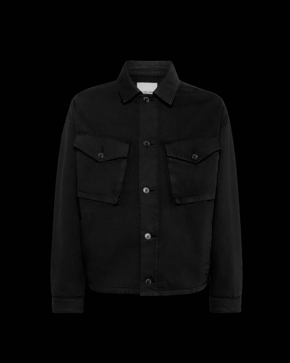 Philippe Model Giacca GERARD da Uomo Nera in Bull Denim Latest fashion