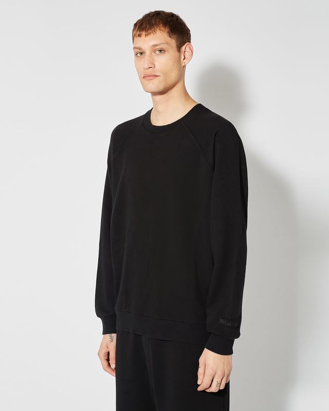 Philippe Model Felpa girocollo Bernard da Uomo Nera in Jersey Offerte esclusive