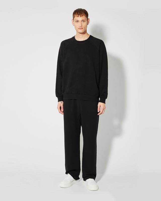 Philippe Model Felpa girocollo Bernard da Uomo Nera in Jersey Offerte esclusive