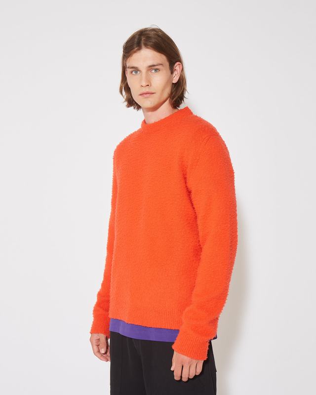 Philippe Model Felpa Rafael da Uomo Arancione in Lana Nuovi prodotti