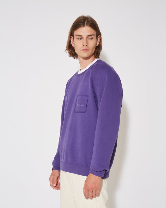 Philippe Model Felpa girocollo BERNARD da Uomo Viola in Jersey Bestseller