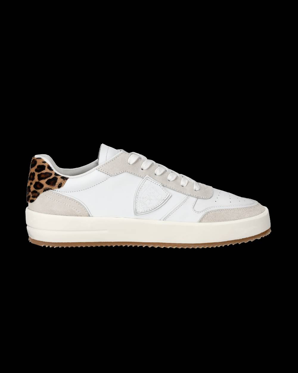 Philippe Model Sneaker bassa Nice uomo - bianco e animalier Offerte stagionali