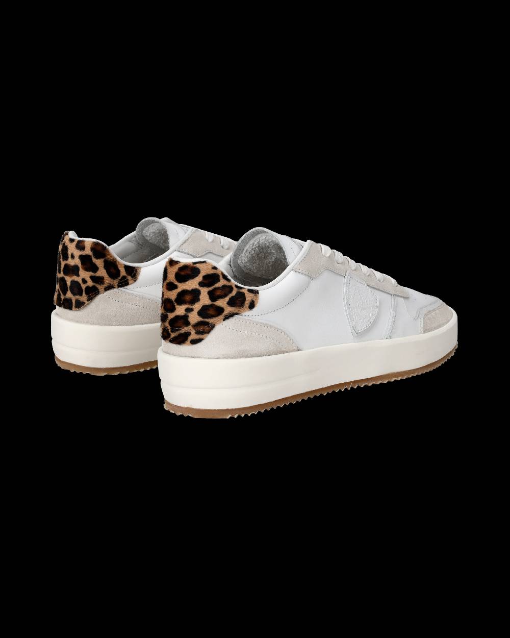 Philippe Model Sneaker bassa Nice uomo - bianco e animalier Offerte stagionali