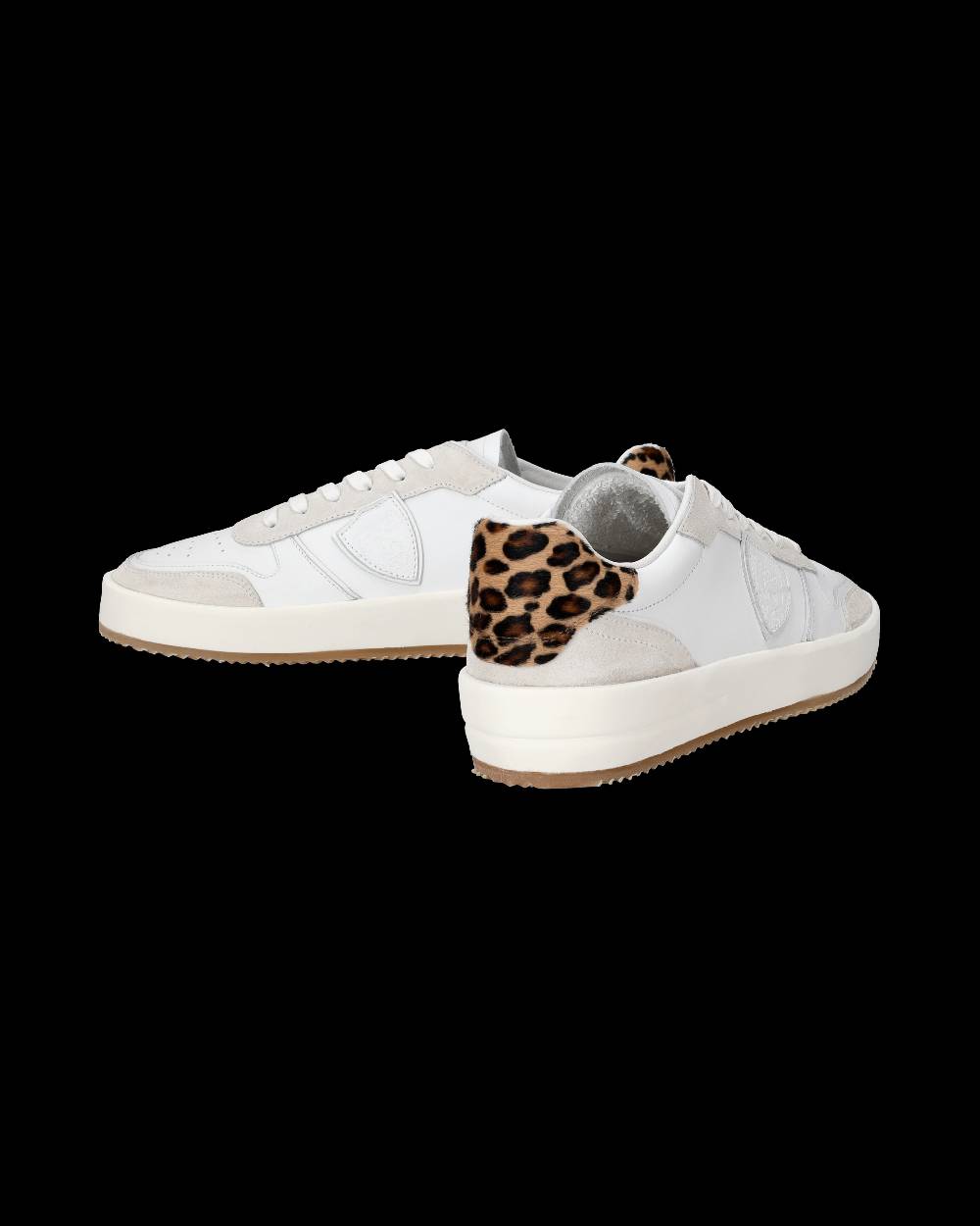Philippe Model Sneaker bassa Nice uomo - bianco e animalier Offerte stagionali