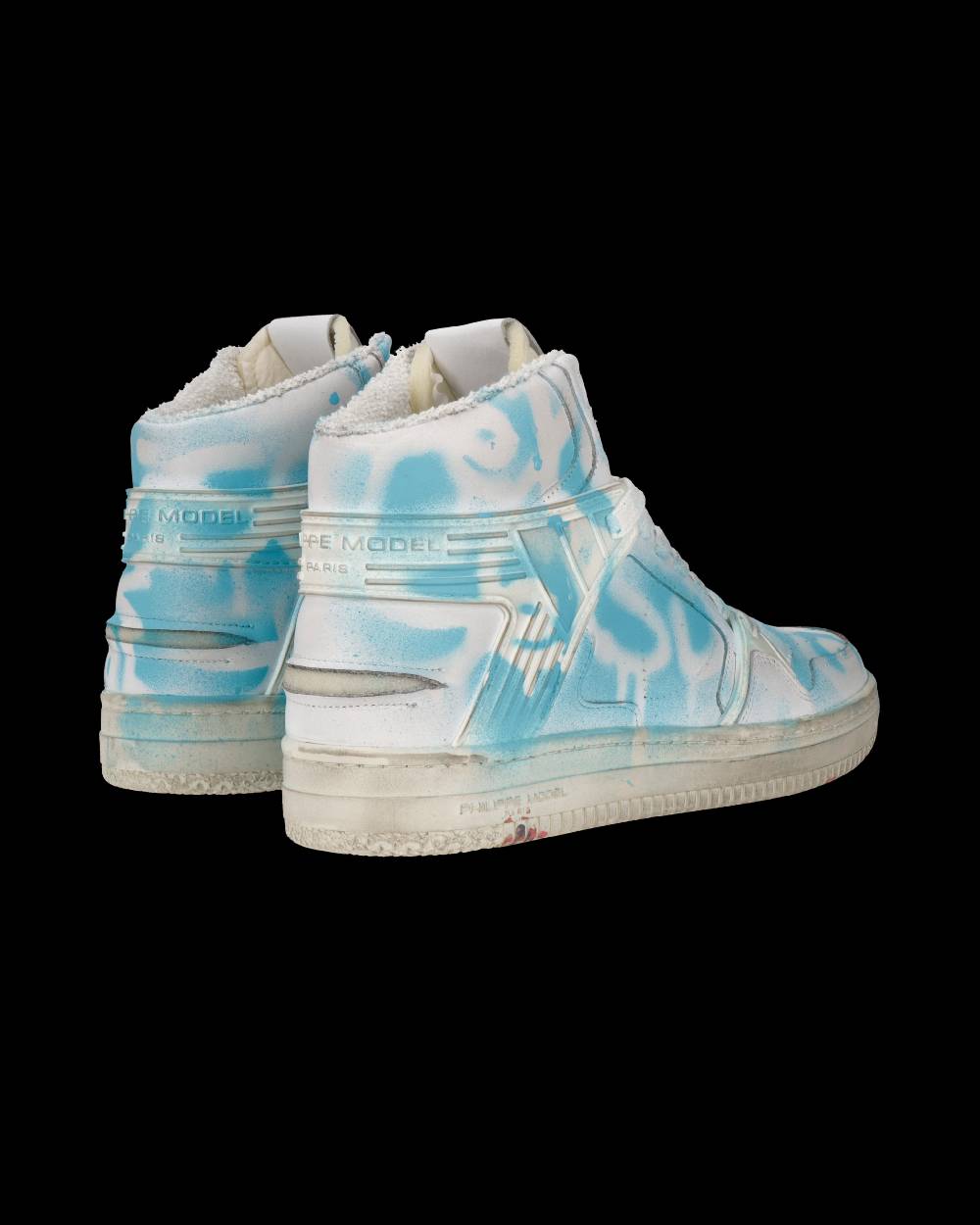 Philippe Model Sneaker mid La Grande donna - bianco e azzurro Comprane uno, ottenene uno gratis