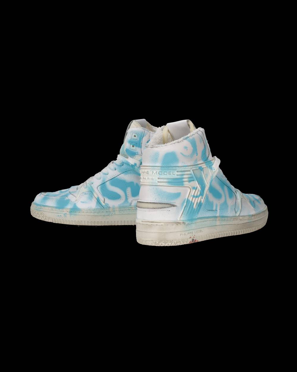 Philippe Model Sneaker mid La Grande donna - bianco e azzurro Comprane uno, ottenene uno gratis