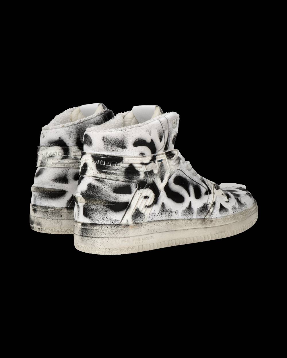 Philippe Model Sneaker mid La Grande donna - bianco e nero Offerte speciali