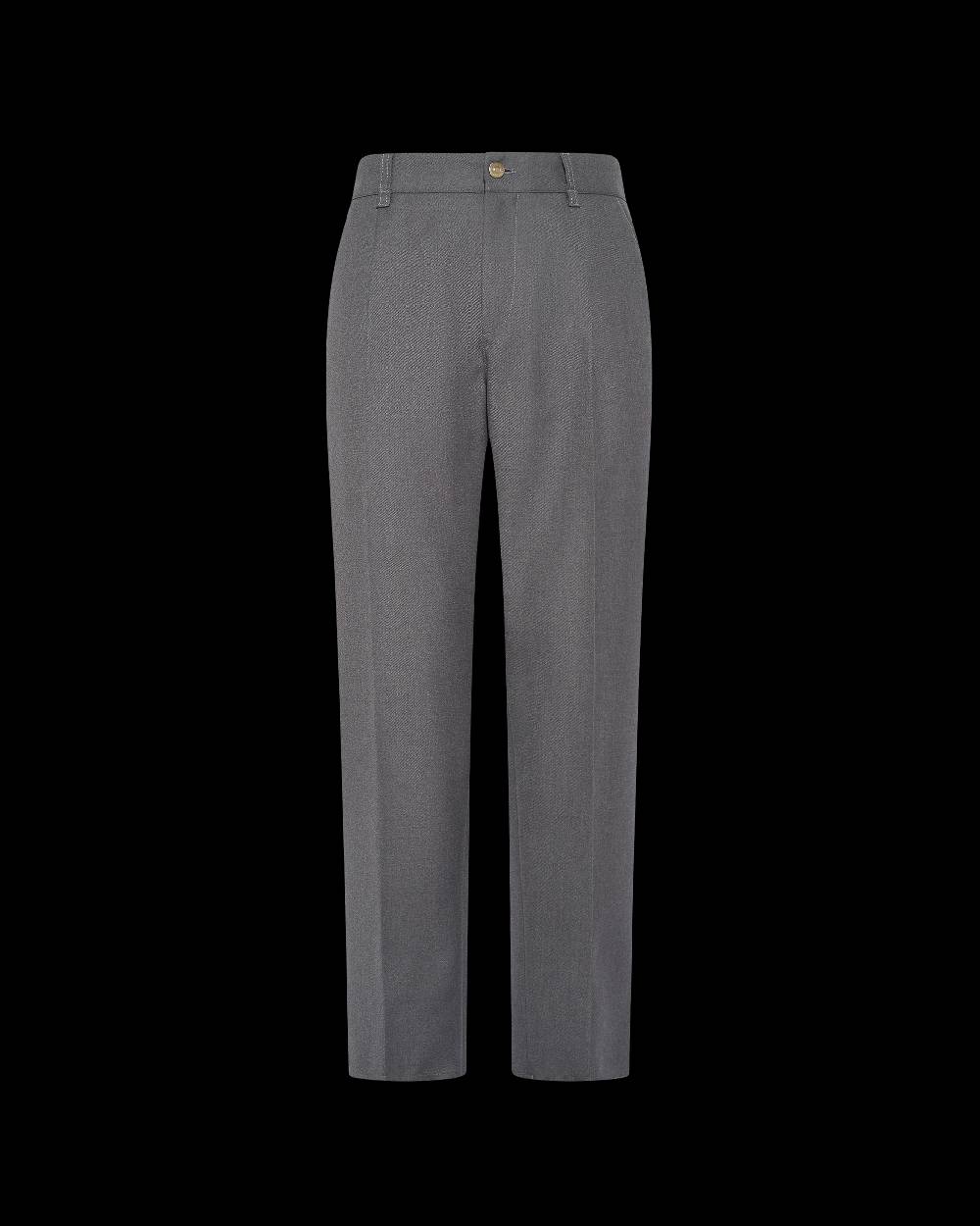 Philippe Model Pantaloni chino Claude da Uomo Grigi in Lana Offerta settimanale