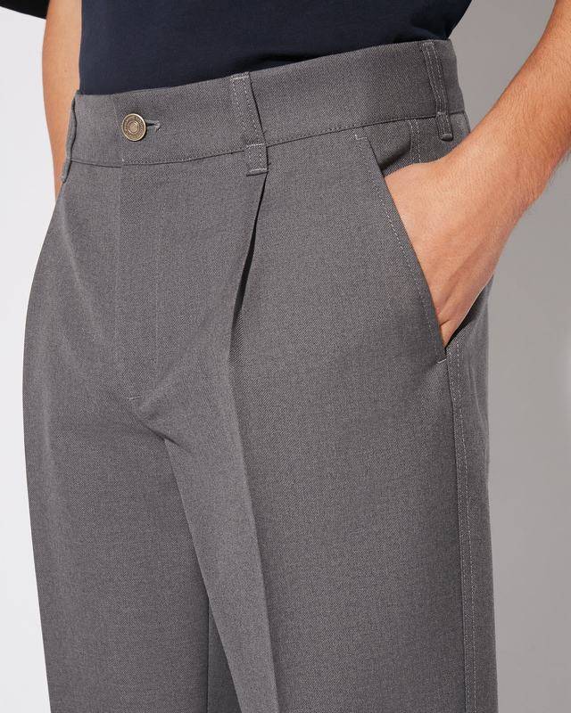 Philippe Model Pantaloni chino Claude da Uomo Grigi in Lana Offerta settimanale