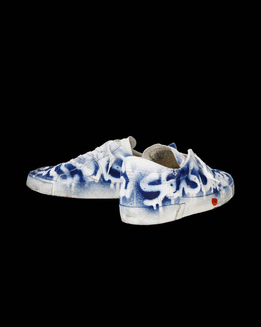Philippe Model Sneaker bassa PRSX uomo - bianco e blu Ritorno libero