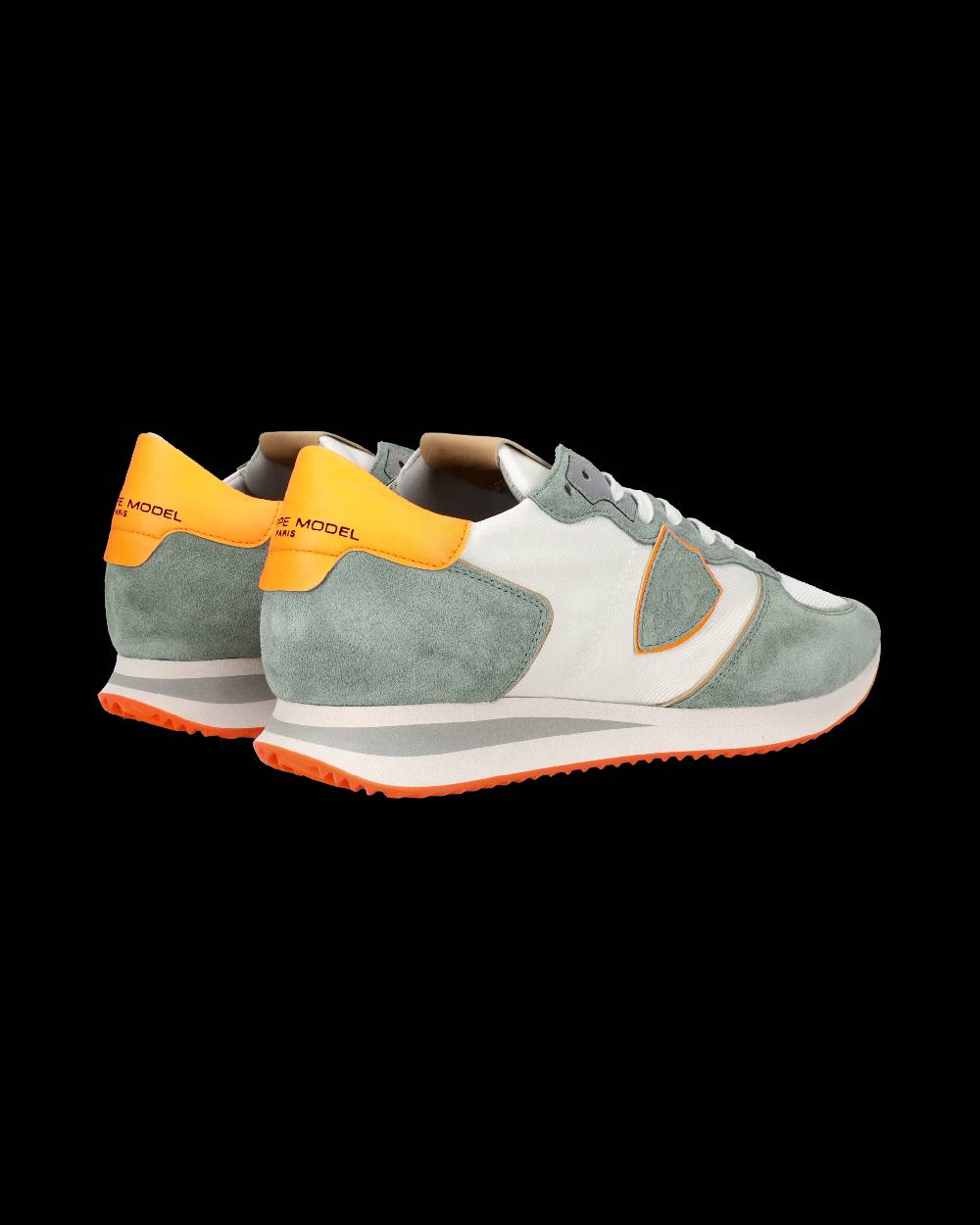 Philippe Model Sneaker bassa Trpx uomo - bianco, verde e arancio Only for today