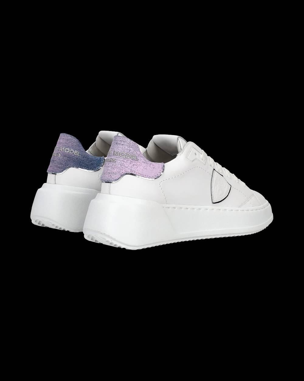 Philippe Model Sneaker bassa Tres Temple donna - bianco e azzurro Offerta speciale della fabbrica