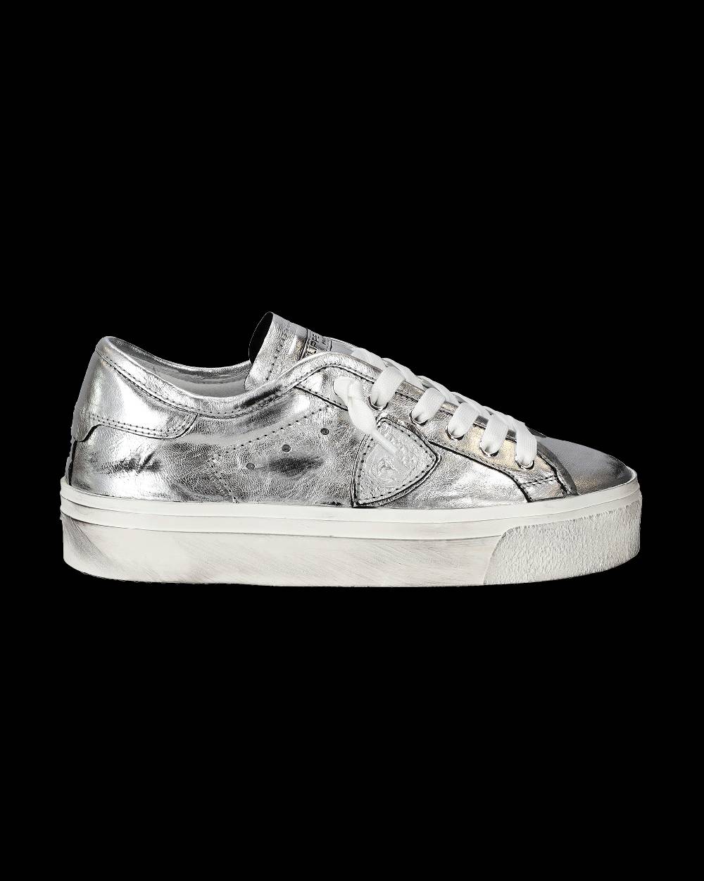 Philippe Model Sneaker basse Prsx Haute donna - argento Sostegno trimestrale