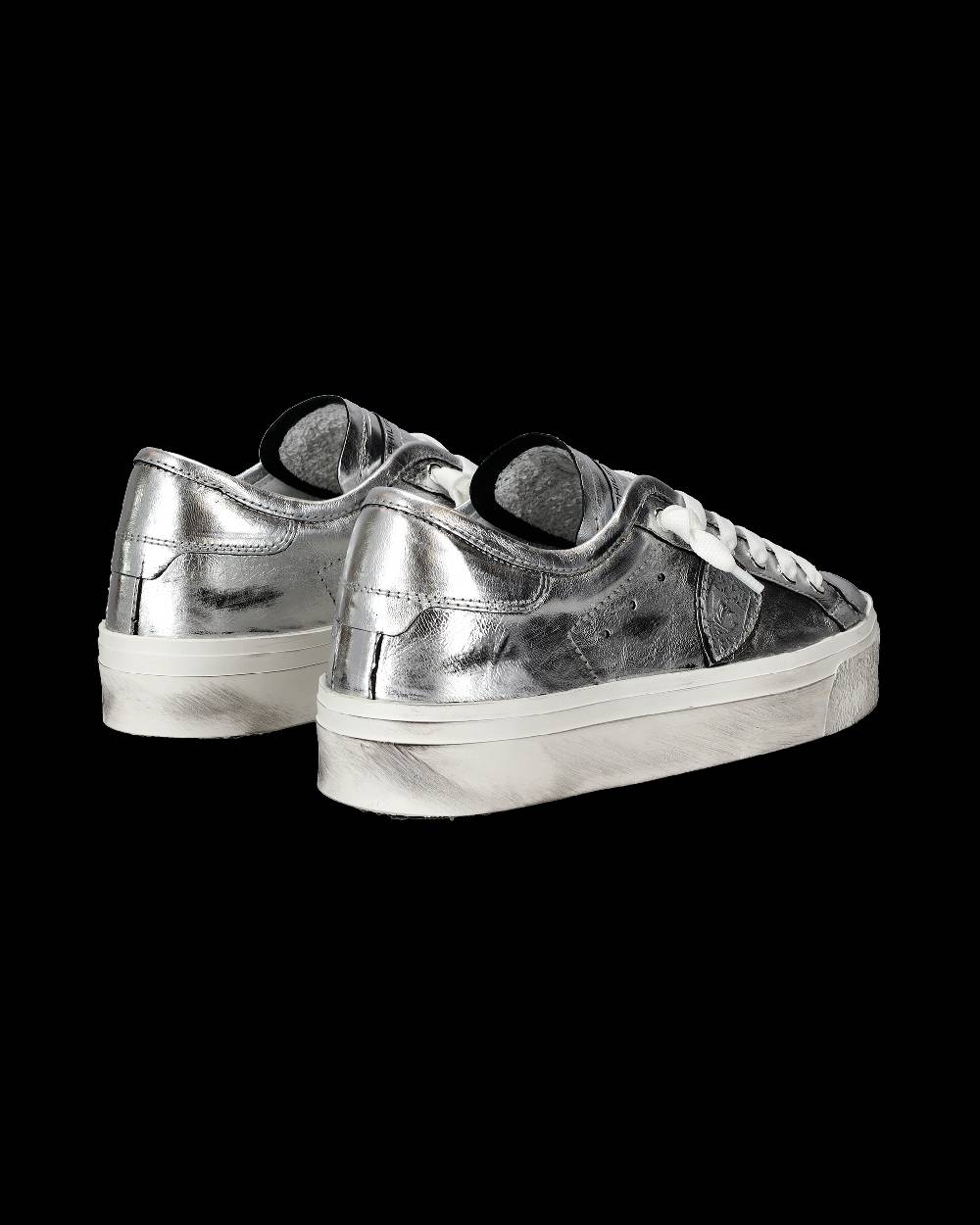 Philippe Model Sneaker basse Prsx Haute donna - argento Sostegno trimestrale