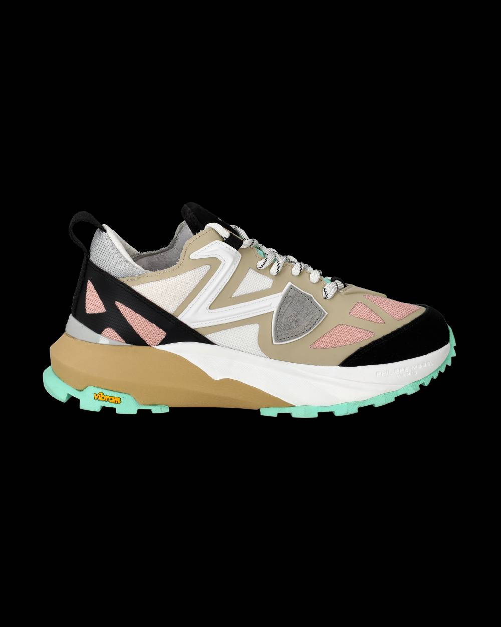 Philippe Model Sneakers Rocx da Donna Rosa in Tessuto Tecnico Super sconto