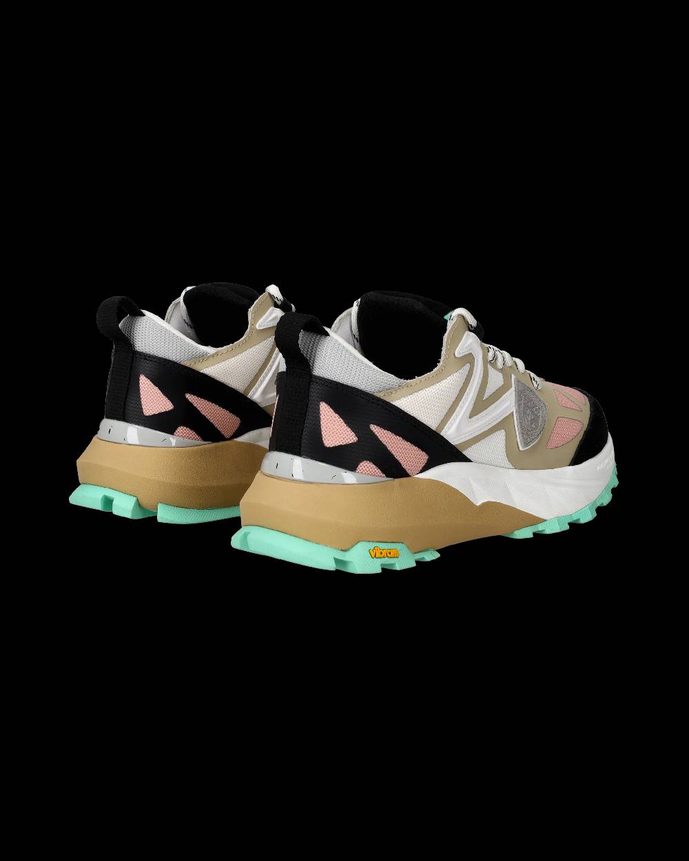 Philippe Model Sneakers Rocx da Donna Rosa in Tessuto Tecnico Super sconto