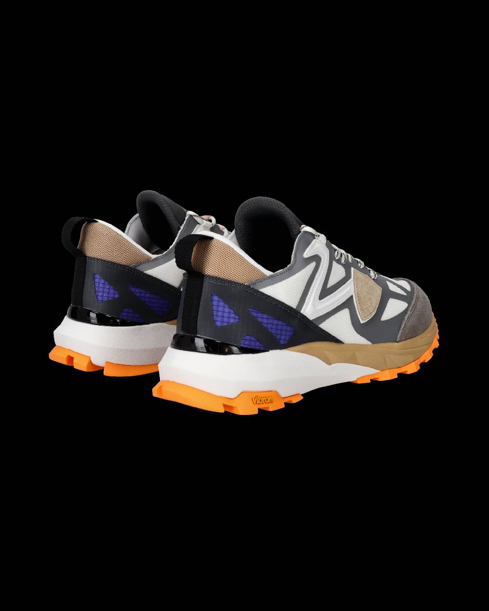 Philippe Model Sneakers Rocx da Uomo Grigie e Arancioni in Tessuto Tecnico 50% di sconto con spedizione gratuita