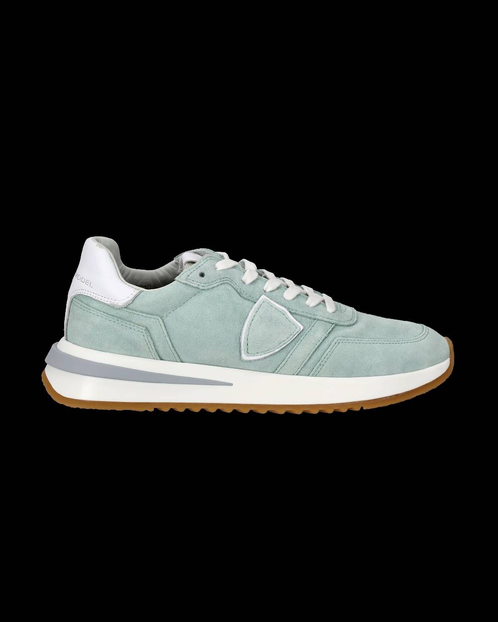 Philippe Model Sneakers Tropez 2.1 Verdi da Donna in Pelle Scamosciata Officina