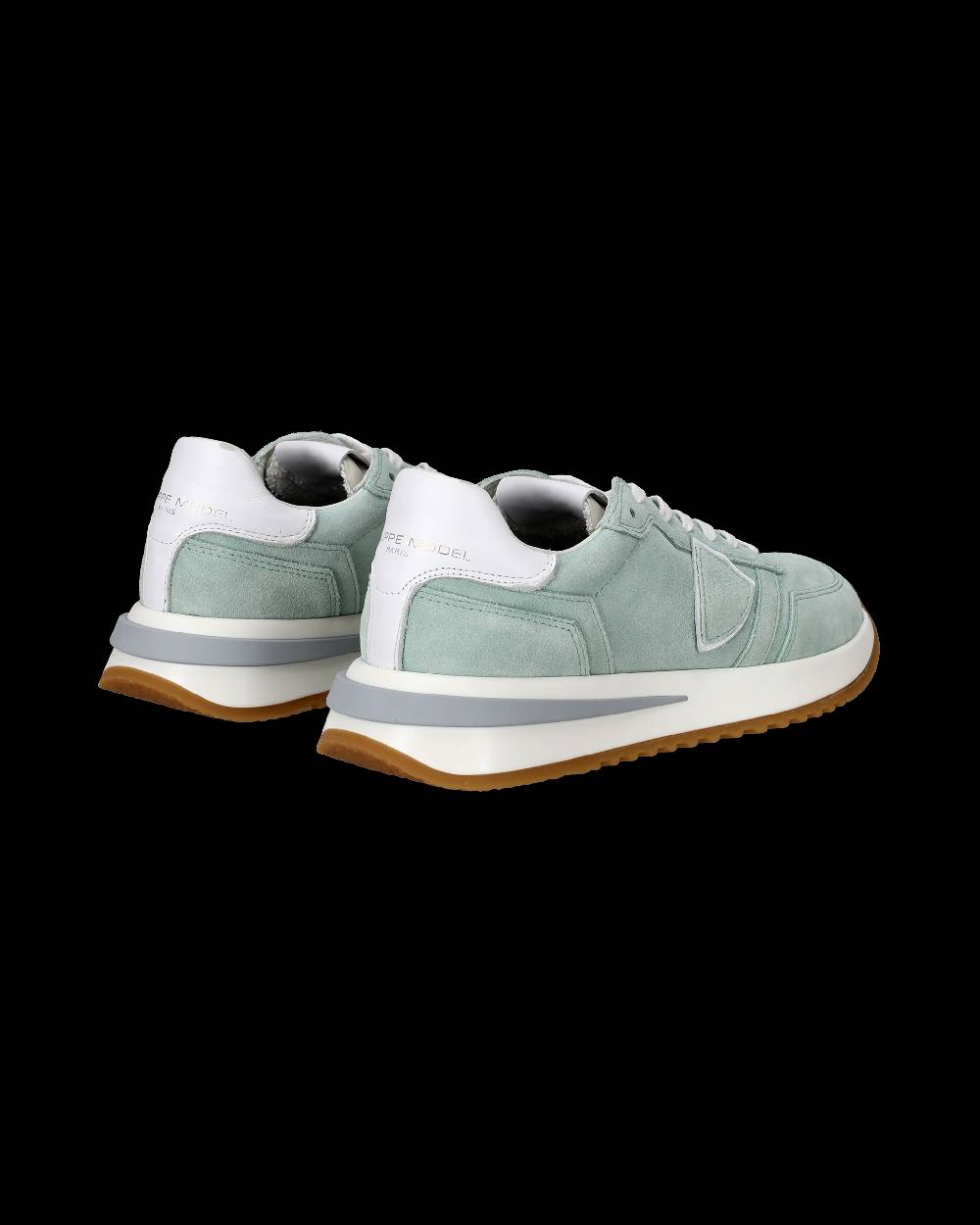 Philippe Model Sneakers Tropez 2.1 Verdi da Donna in Pelle Scamosciata Officina