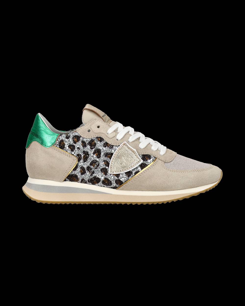 Philippe Model Sneaker casual Trpx da donna in pelle scamosciata - Dorato Sconti questo mese