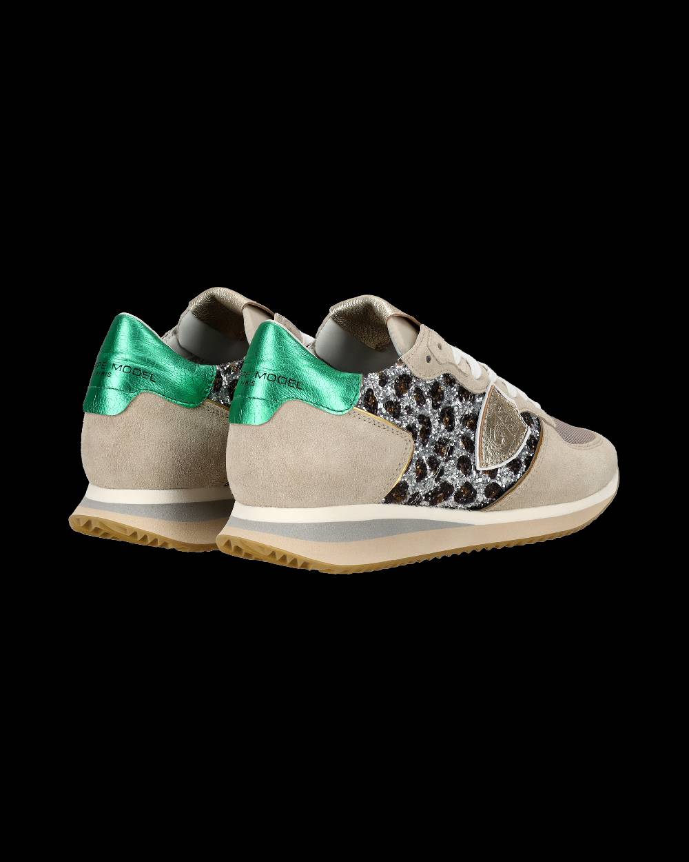 Philippe Model Sneaker casual Trpx da donna in pelle scamosciata - Dorato Sconti questo mese