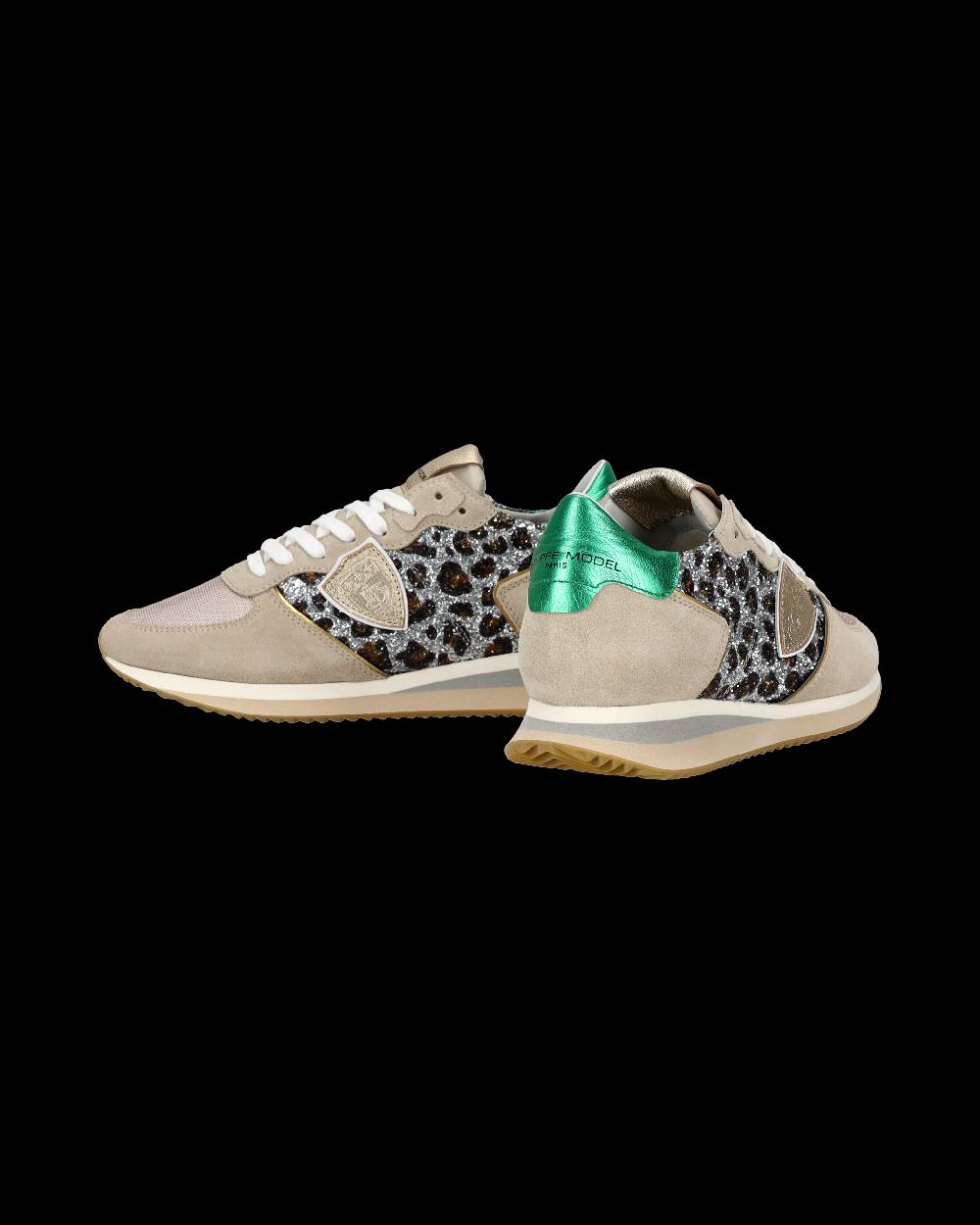 Philippe Model Sneaker casual Trpx da donna in pelle scamosciata - Dorato Sconti questo mese