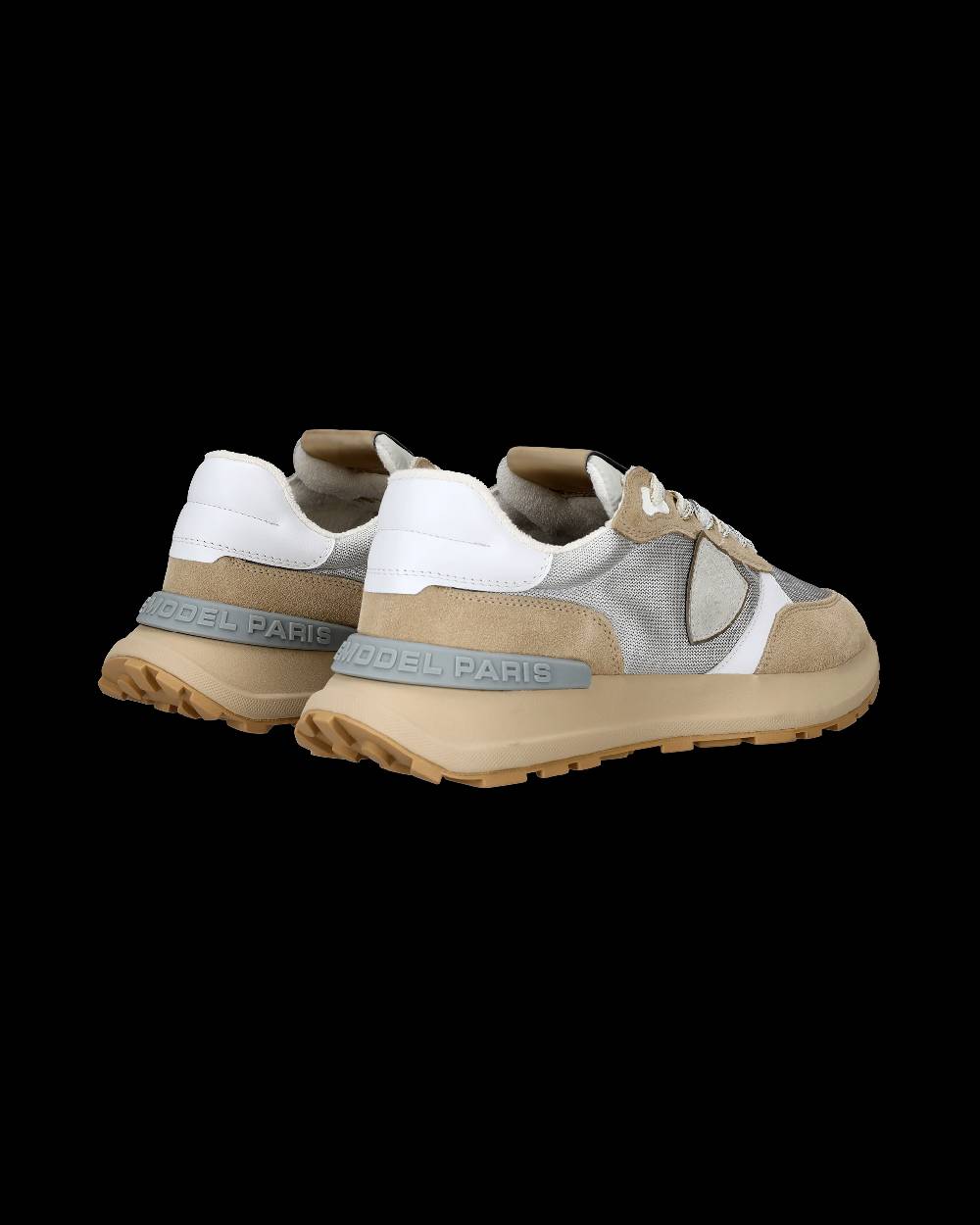 Philippe Model Sneaker bassa Antibes donna - argento e beige Italy