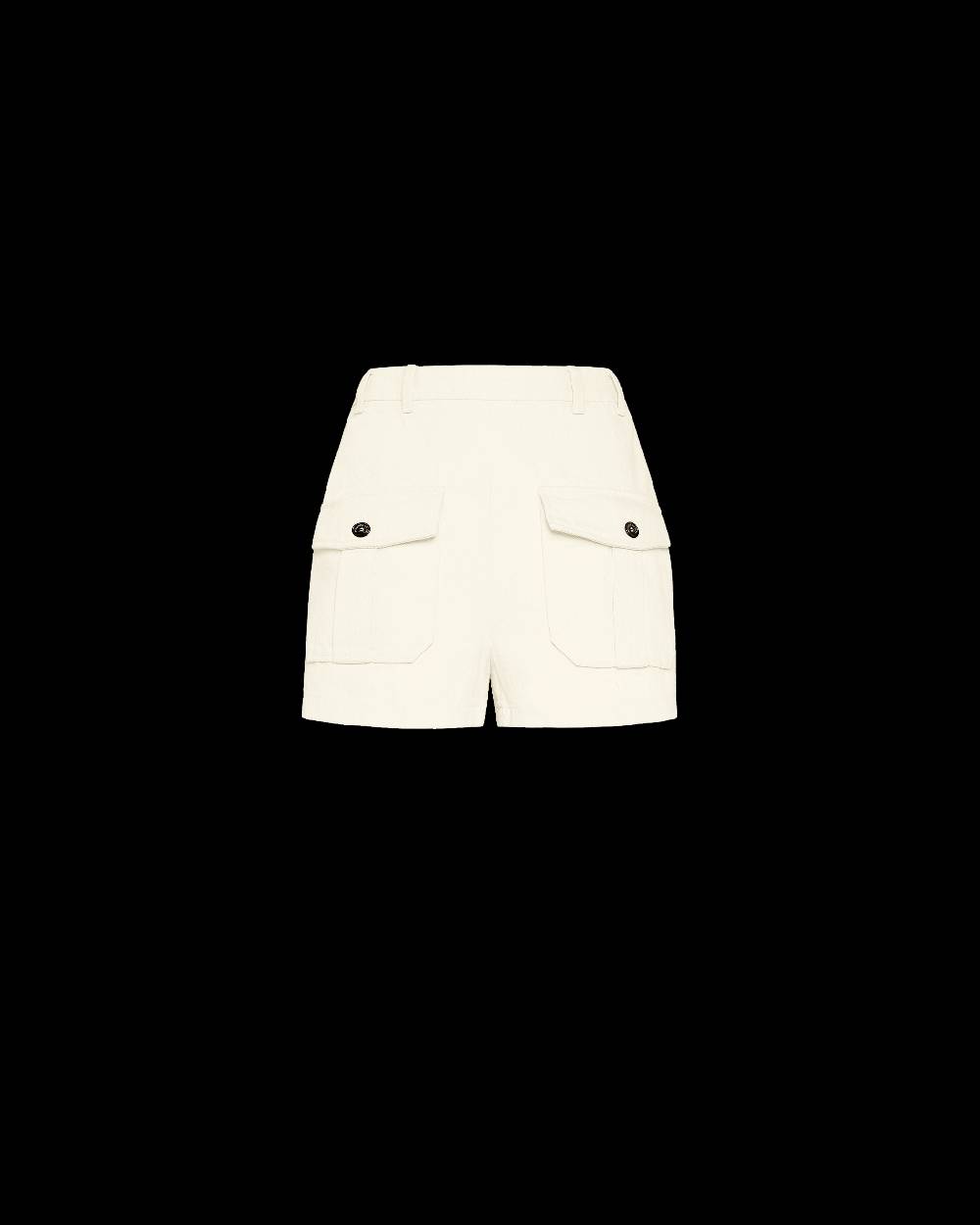 Philippe Model Bermuda Donna Ecru in Bull Denim Negozi Online