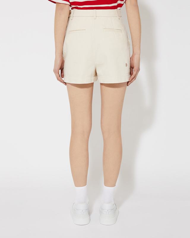 Philippe Model Bermuda Donna Ecru in Bull Denim Negozi Online
