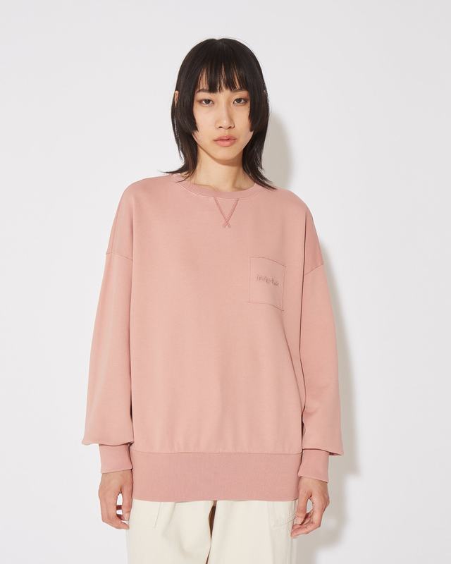 Philippe Model Felpa girocollo Brigitte da Donna Rosa in Jersey Consegna Veloce