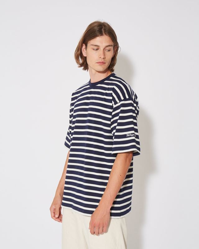 Philippe Model T-Shirt Maurice da Uomo Blu in Cotone Promozione Limitata