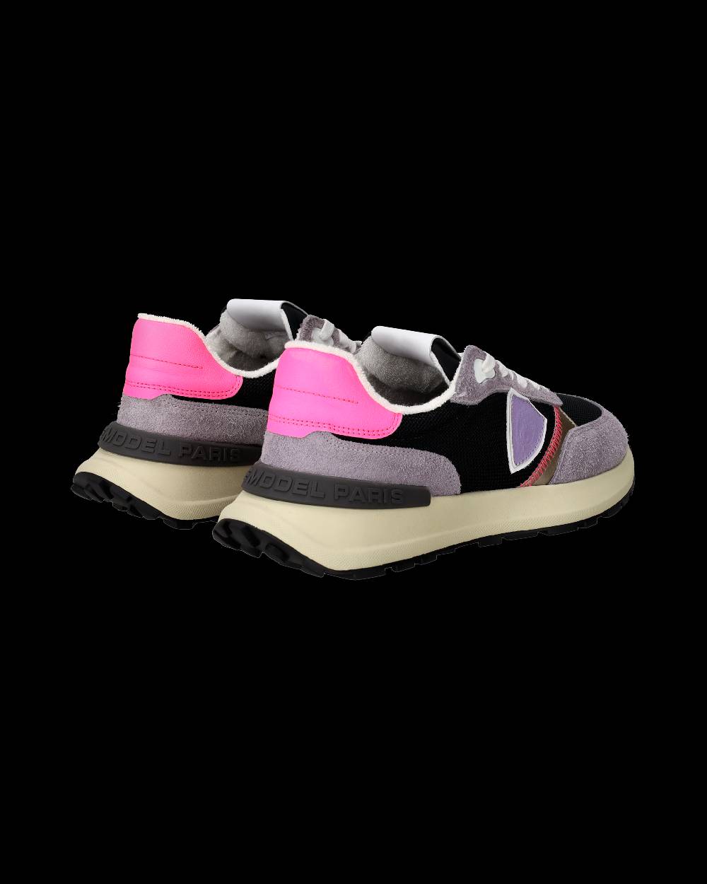Philippe Model Sneaker running basse Antibes donna - lilla e nero Affare Del Giorno