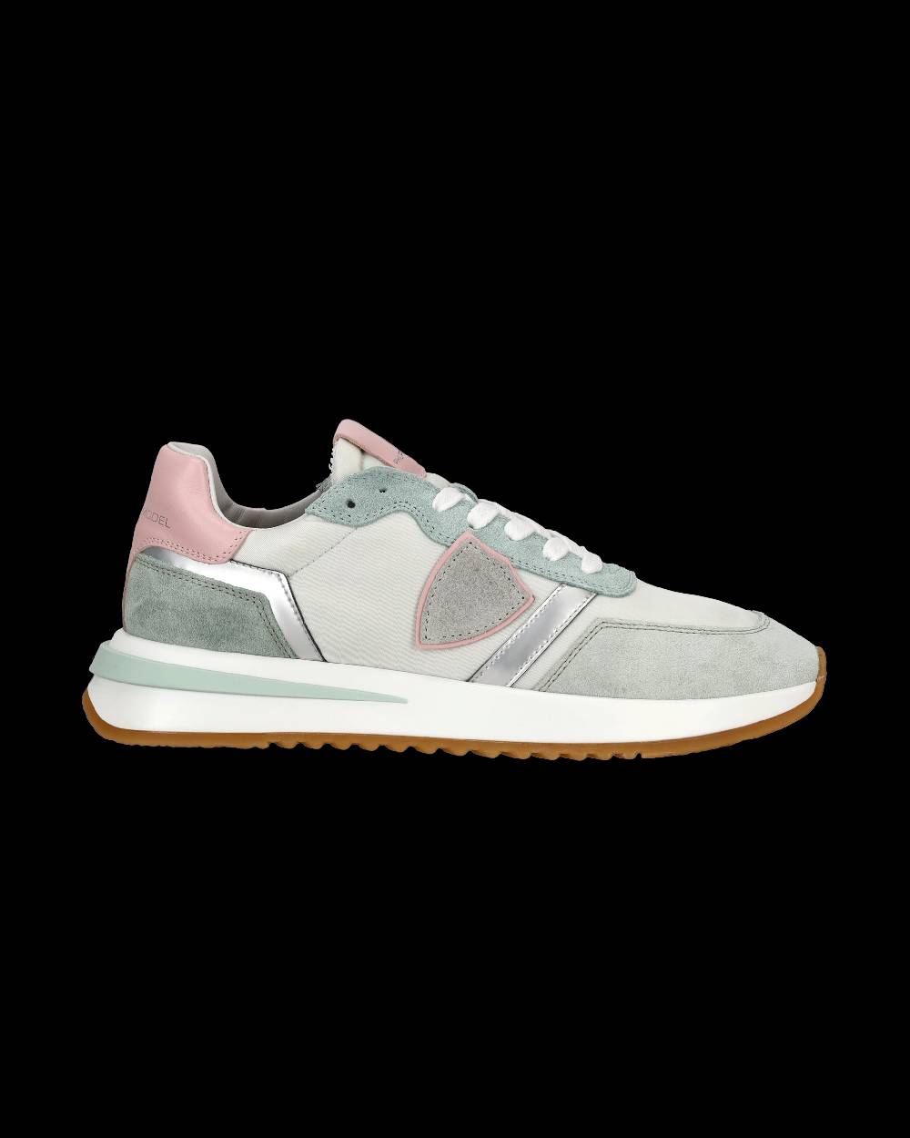 Philippe Model Sneaker basse Tropez 2.1 donna - bianco, verde acqua e argento Presa