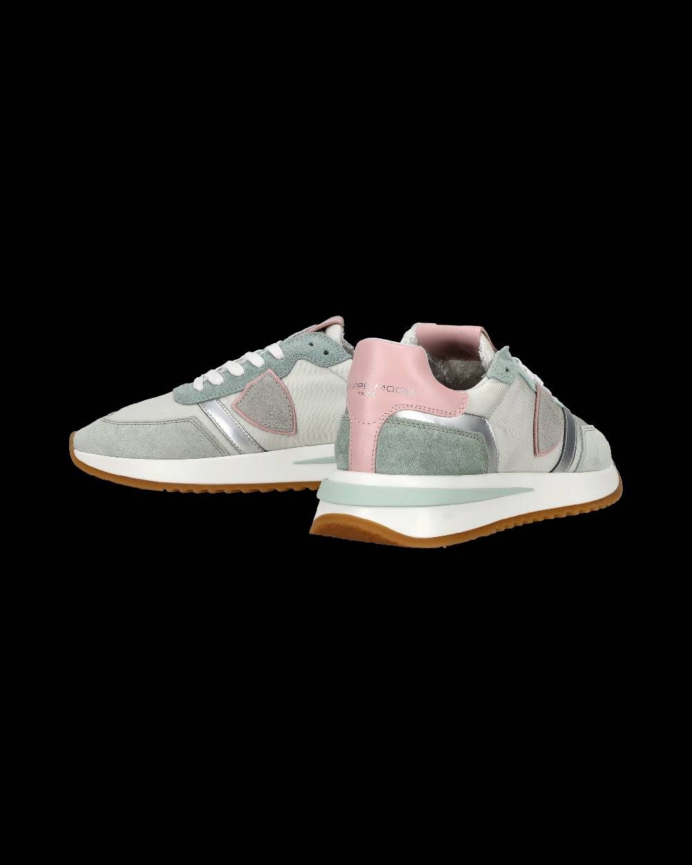 Philippe Model Sneaker basse Tropez 2.1 donna - bianco, verde acqua e argento Presa