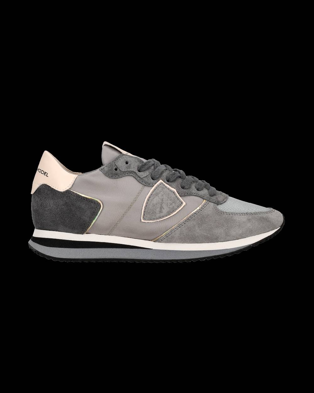 Philippe Model Sneaker bassa Trpx donna - grigio e rosa Sconto