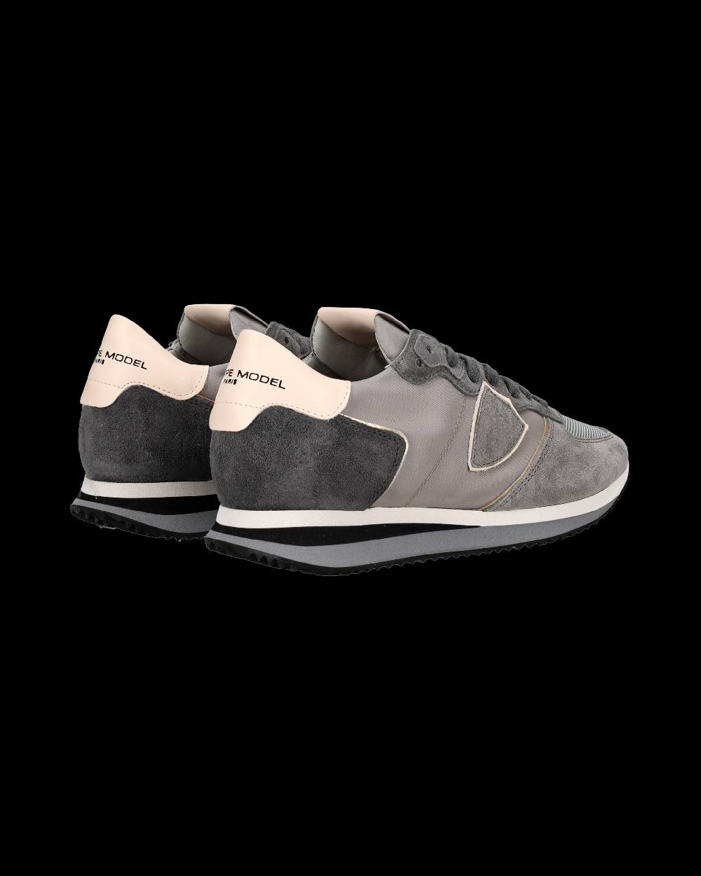 Philippe Model Sneaker bassa Trpx donna - grigio e rosa Sconto